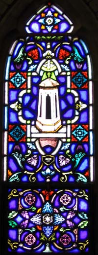 Stained Glass Baptism Window