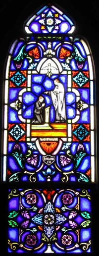 Stained Glass Confirmation Window